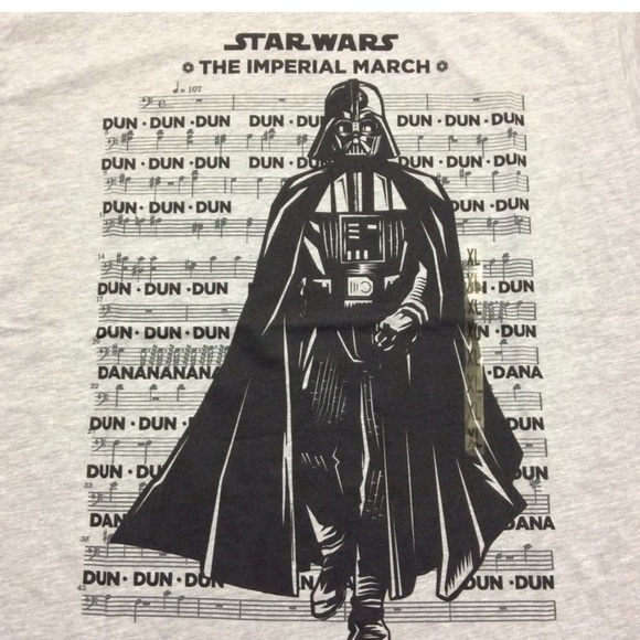 Brand new Star Wars Imperial March T-shirt. Size L - Picture 3 of 5